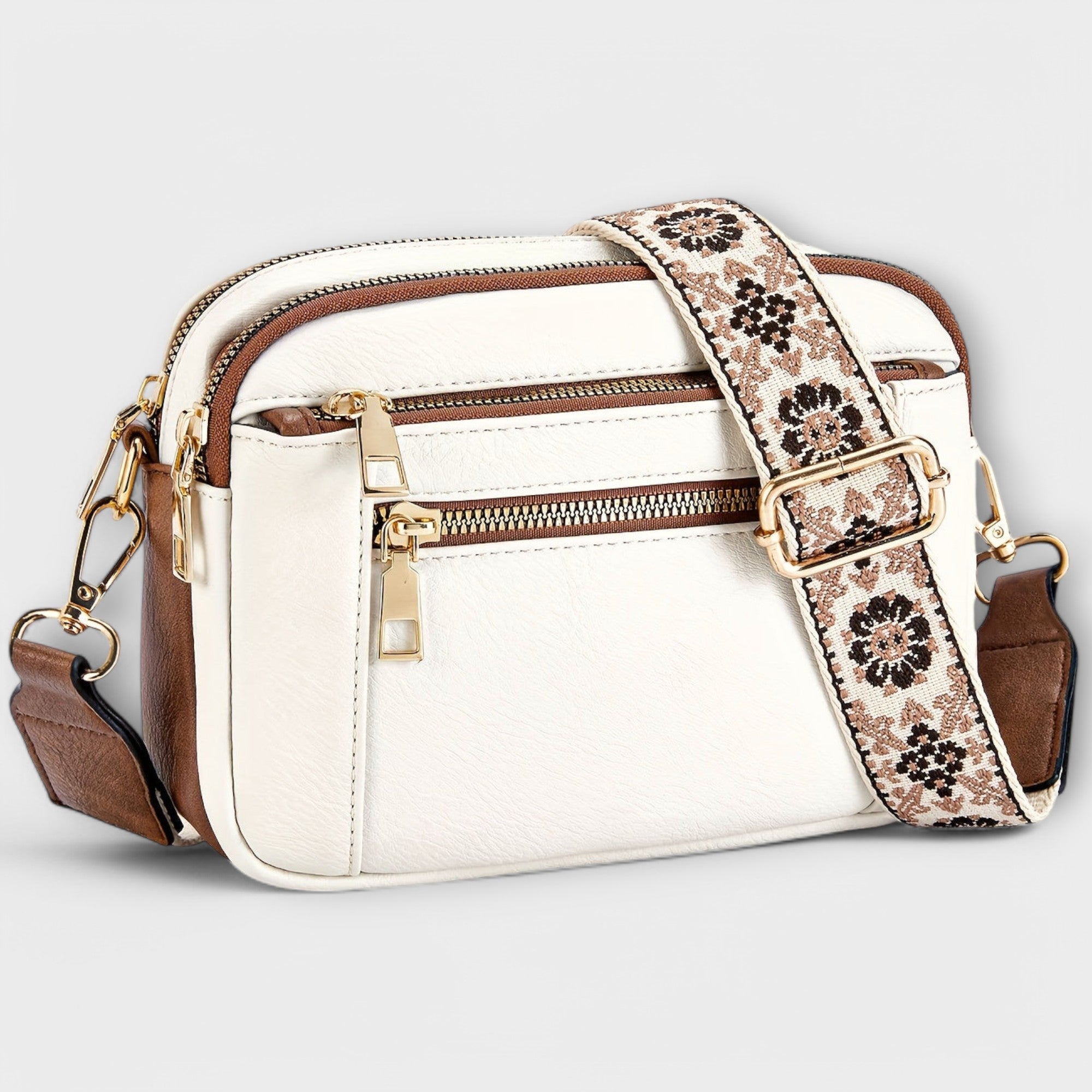Emilia - Vegan Leather Crossbody Bag