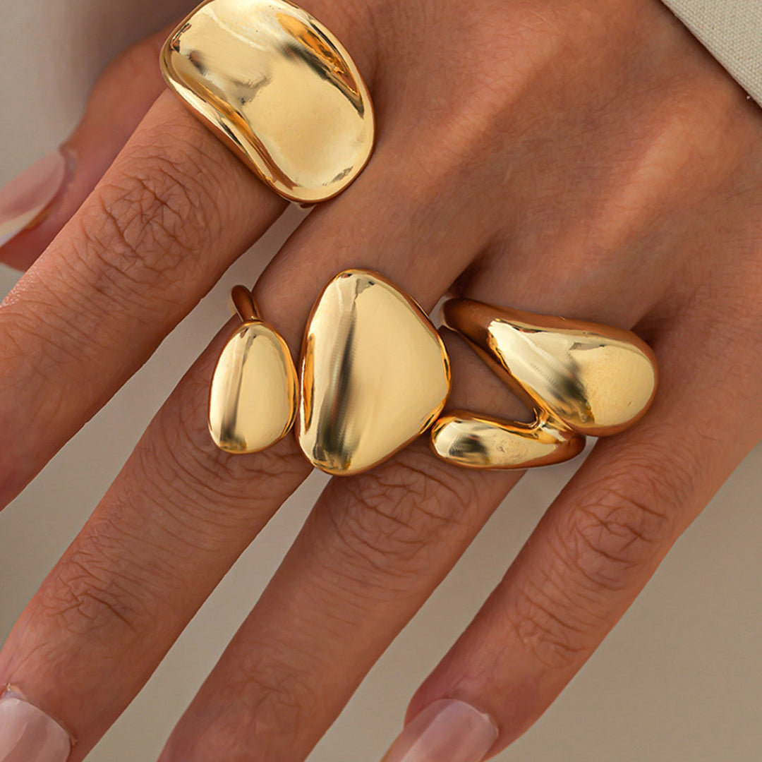Irregular Metal Rings