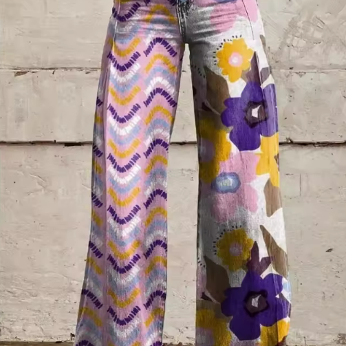Isadora - Boho Flower Pants