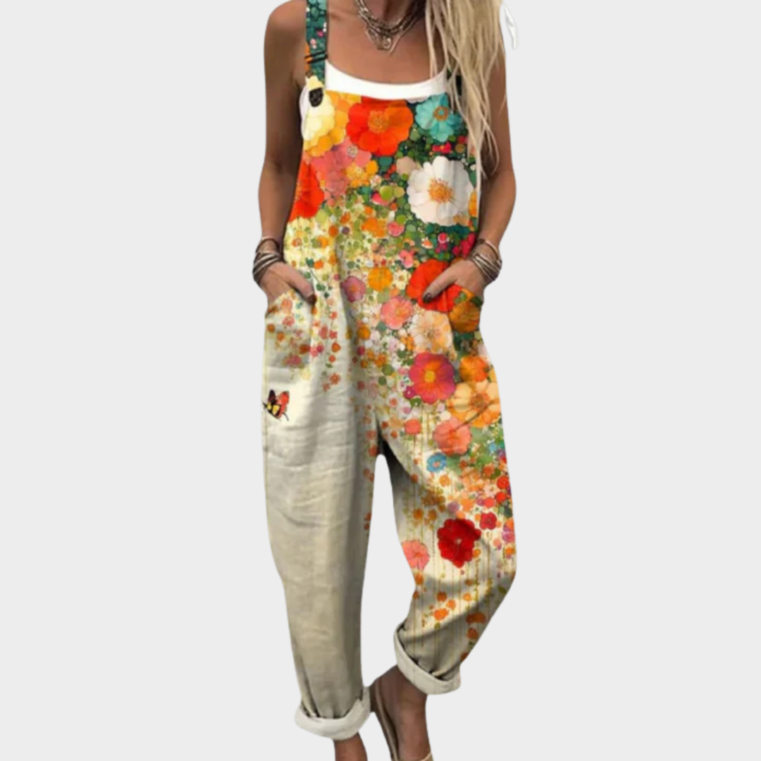 Beatriz | Comfortable Floral Print Jumpsuit
