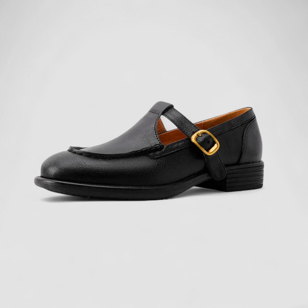 Avery - Mary Jane Orthopedic Shoes with Square Toe