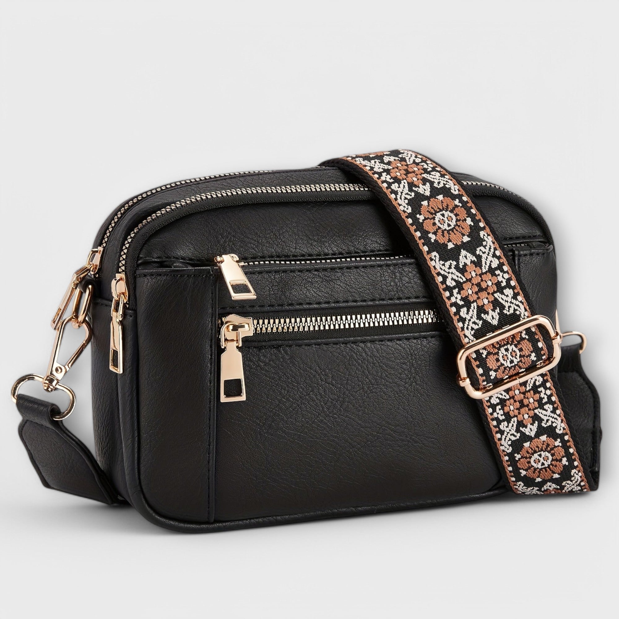Emilia - Vegan Leather Crossbody Bag