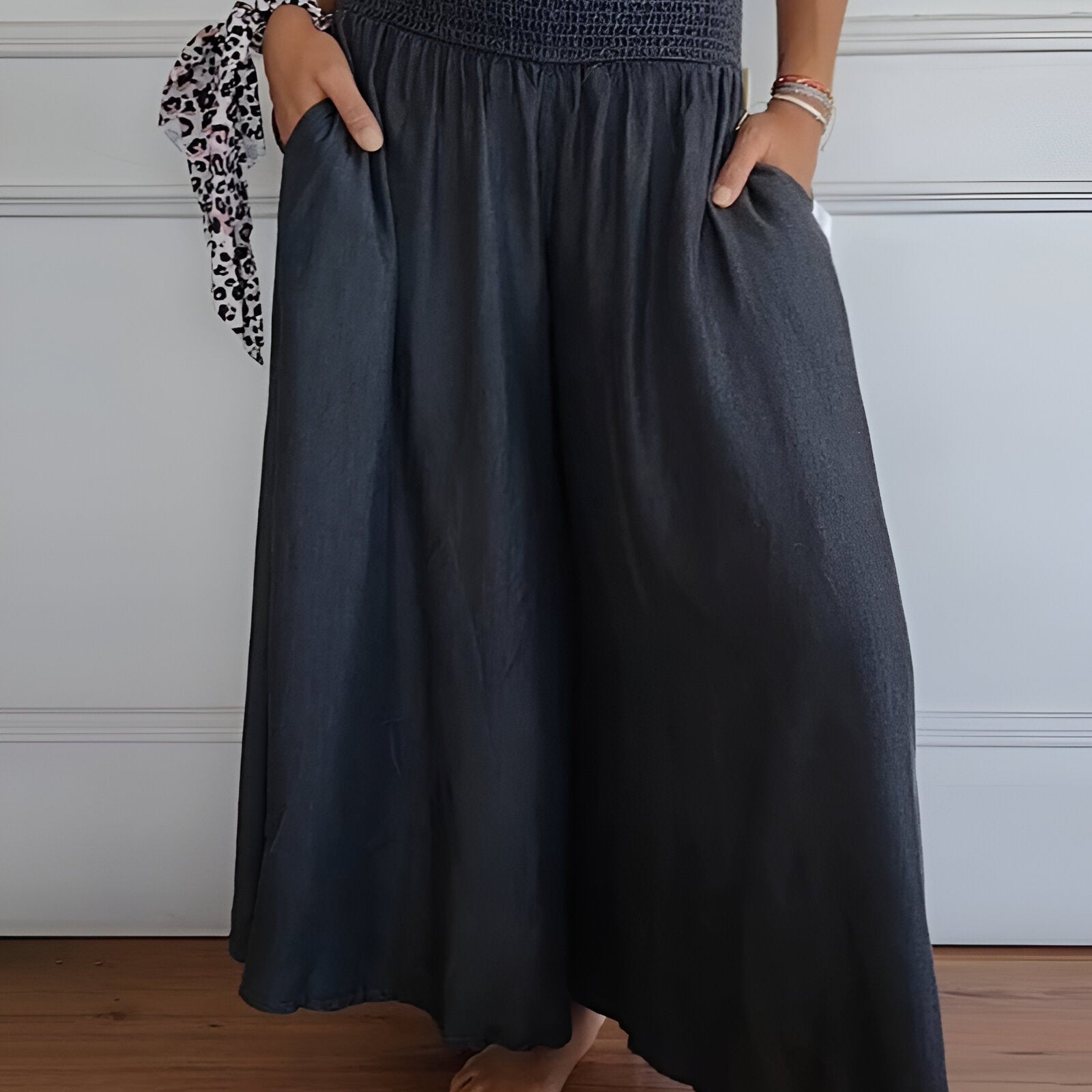 Lightweight Printed Skirt