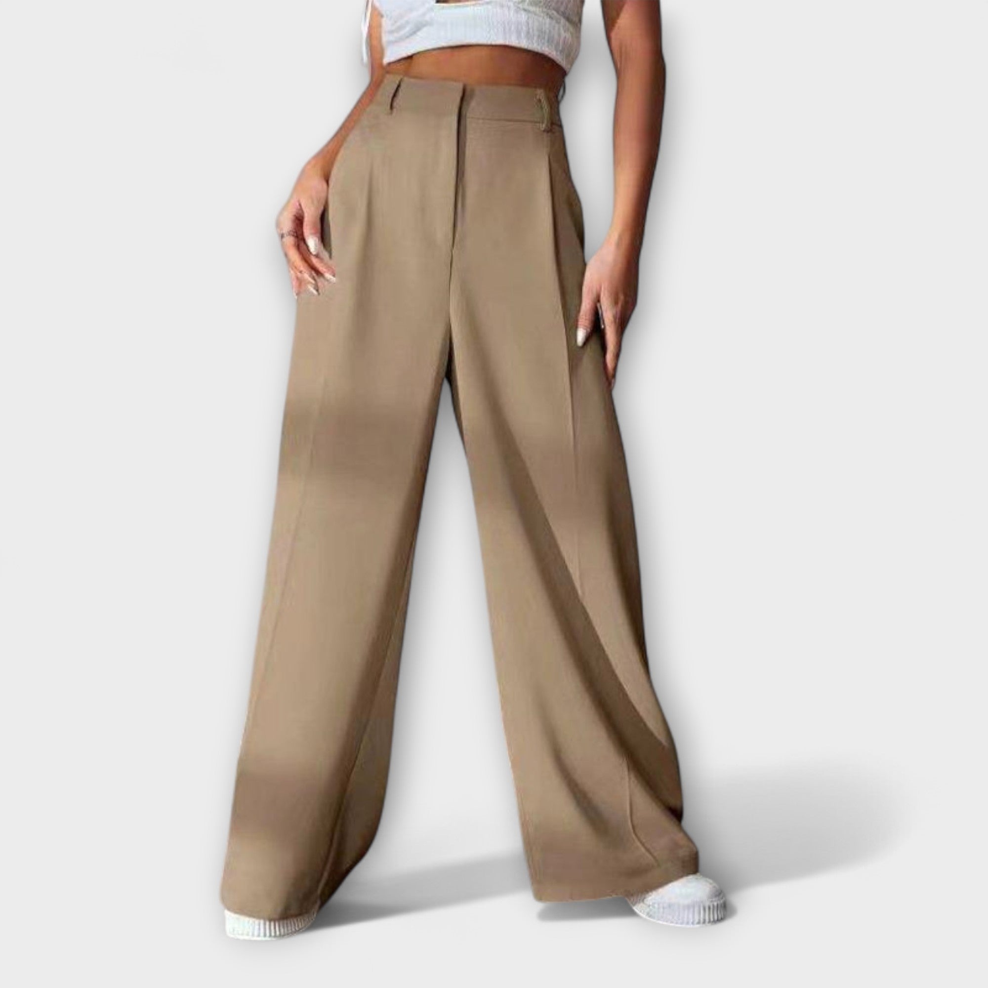 Iara | High-Waisted Wide-Leg Pants