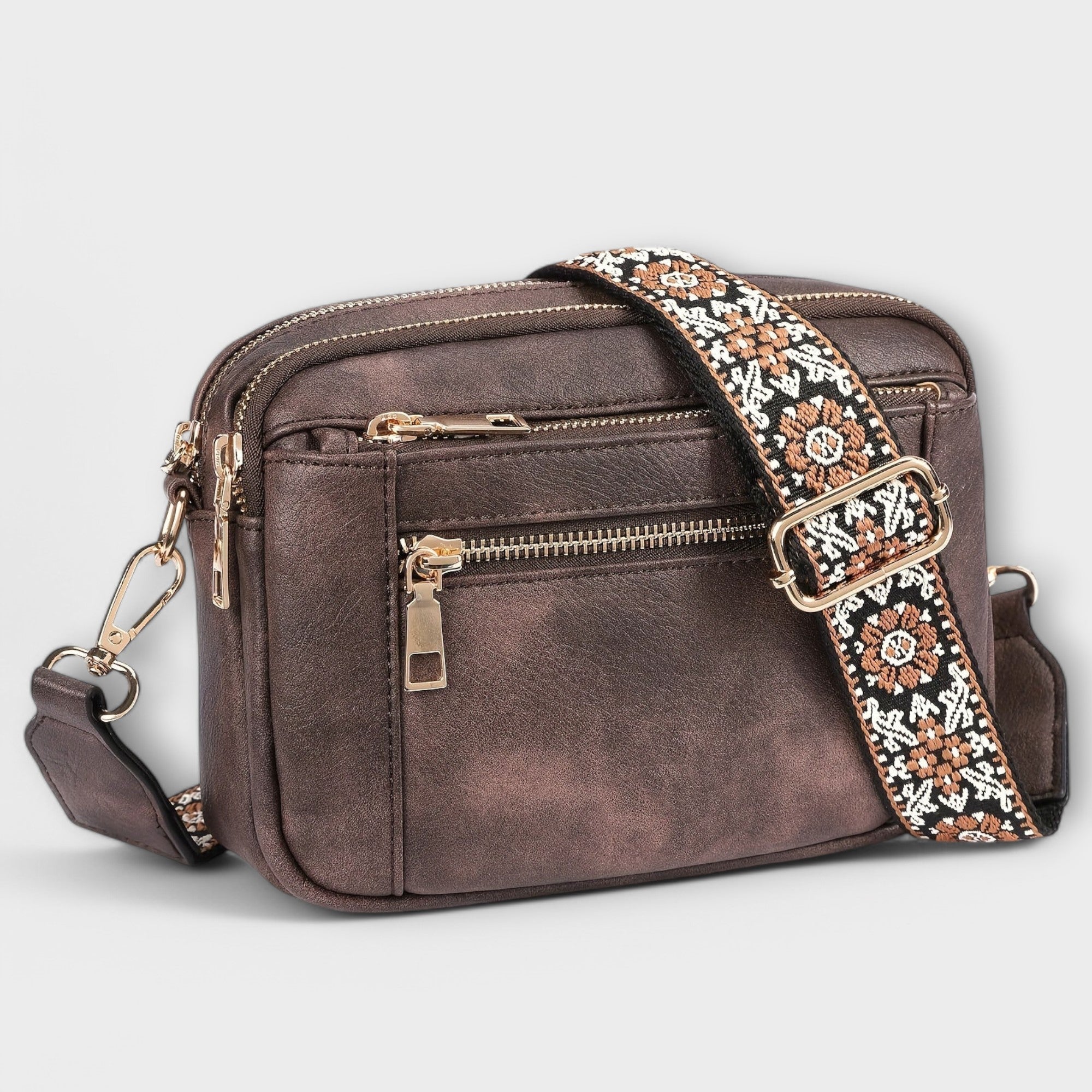Emilia - Vegan Leather Crossbody Bag