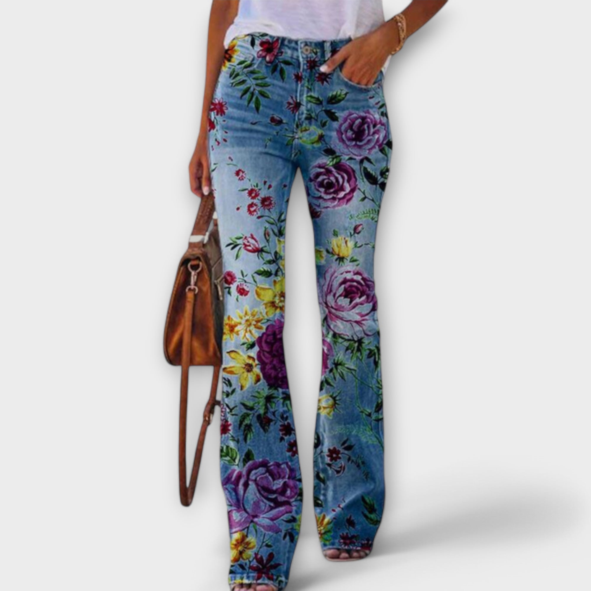 Carla | Floral Pants