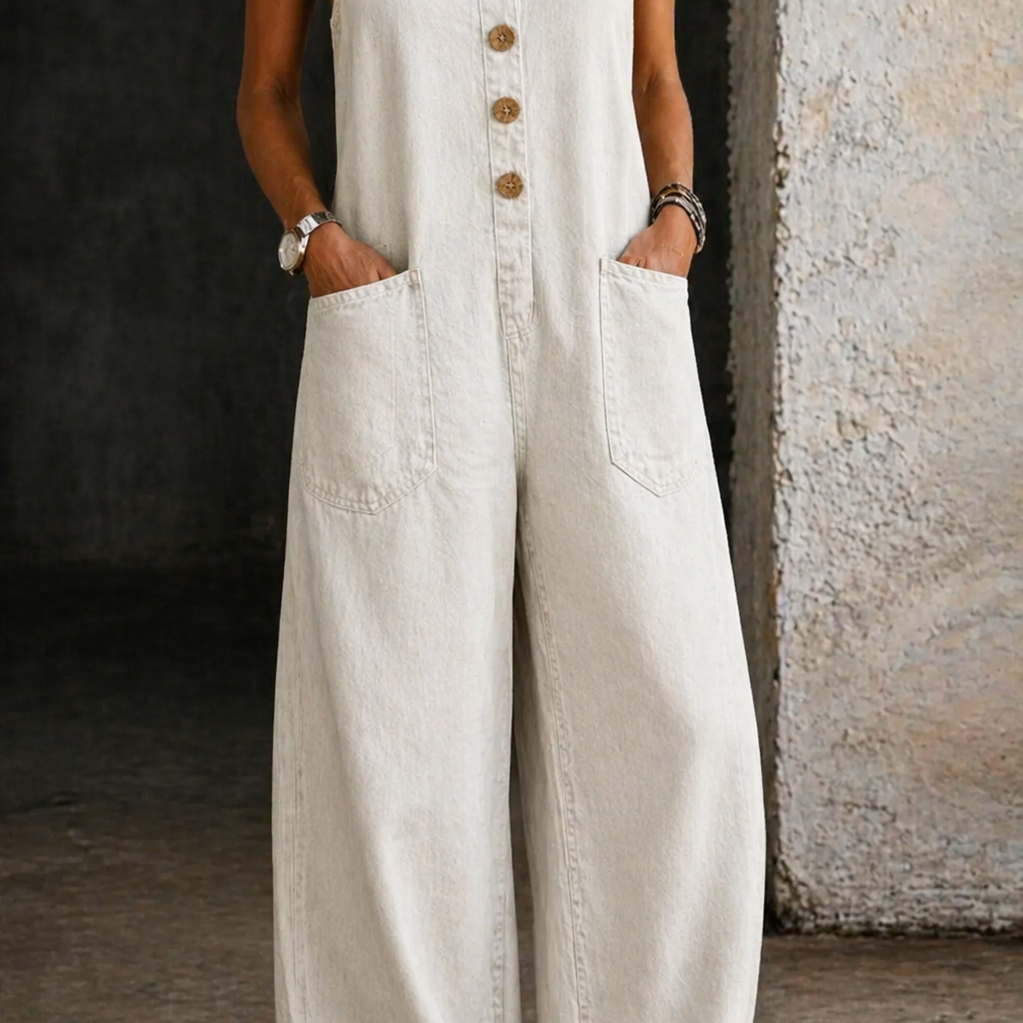 Willy | Vintage Washed Denim Overalls