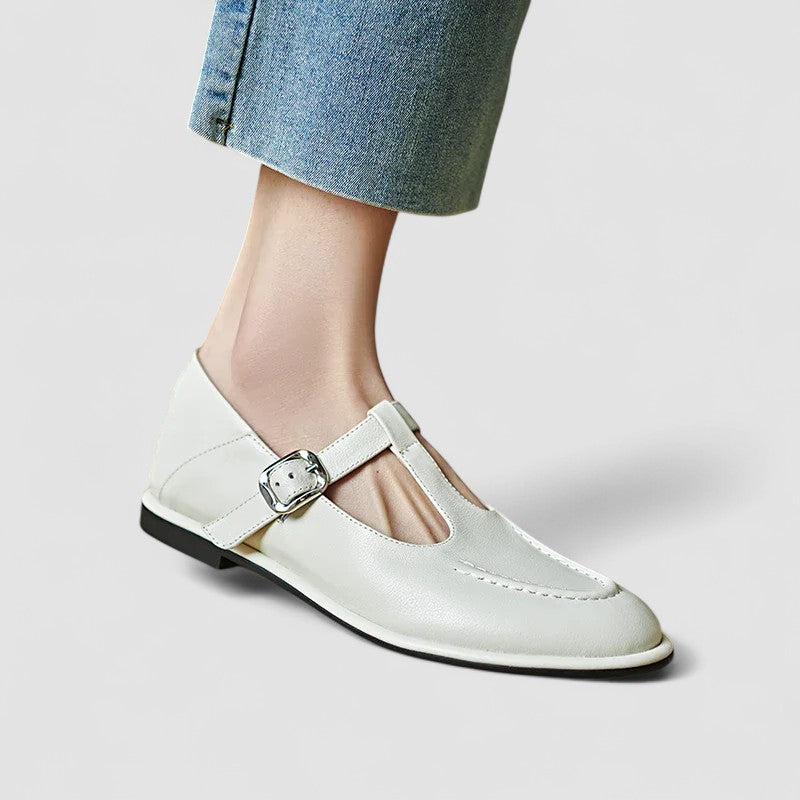 Camila – Mary Jane Orthopedic Shoes with Low Heel