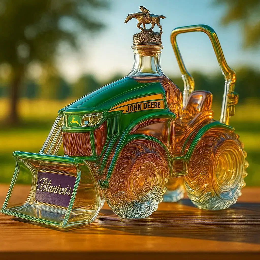Decanter in Tractor Shape