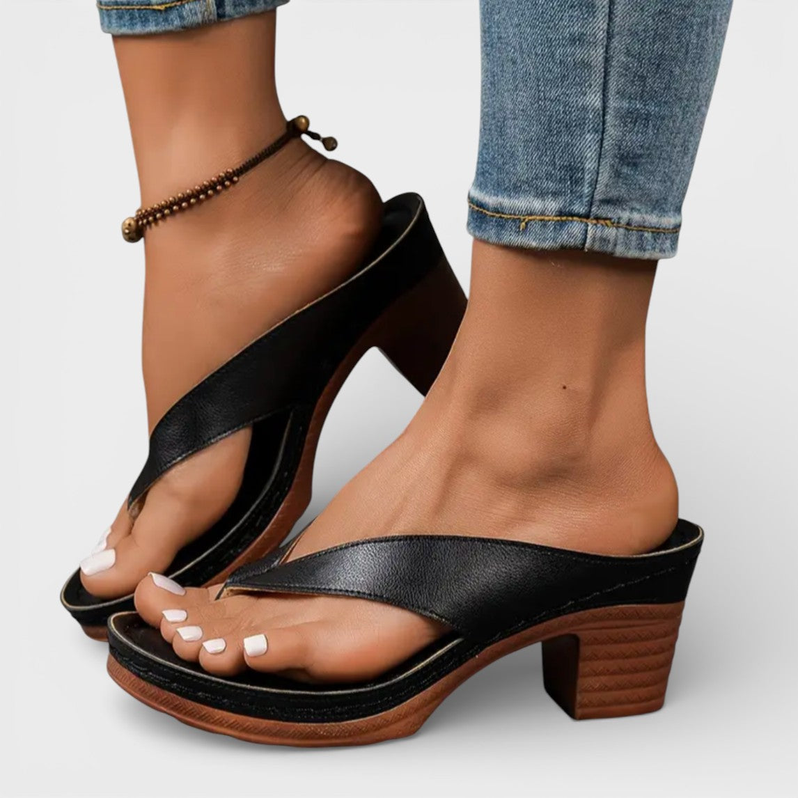 Low Heel Orthopedic Sandals for Women