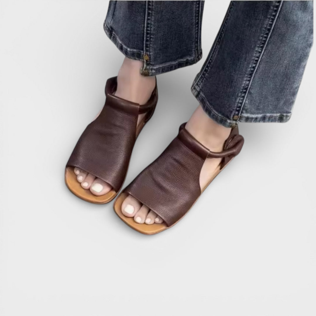 Retro Flat Sandals for Women