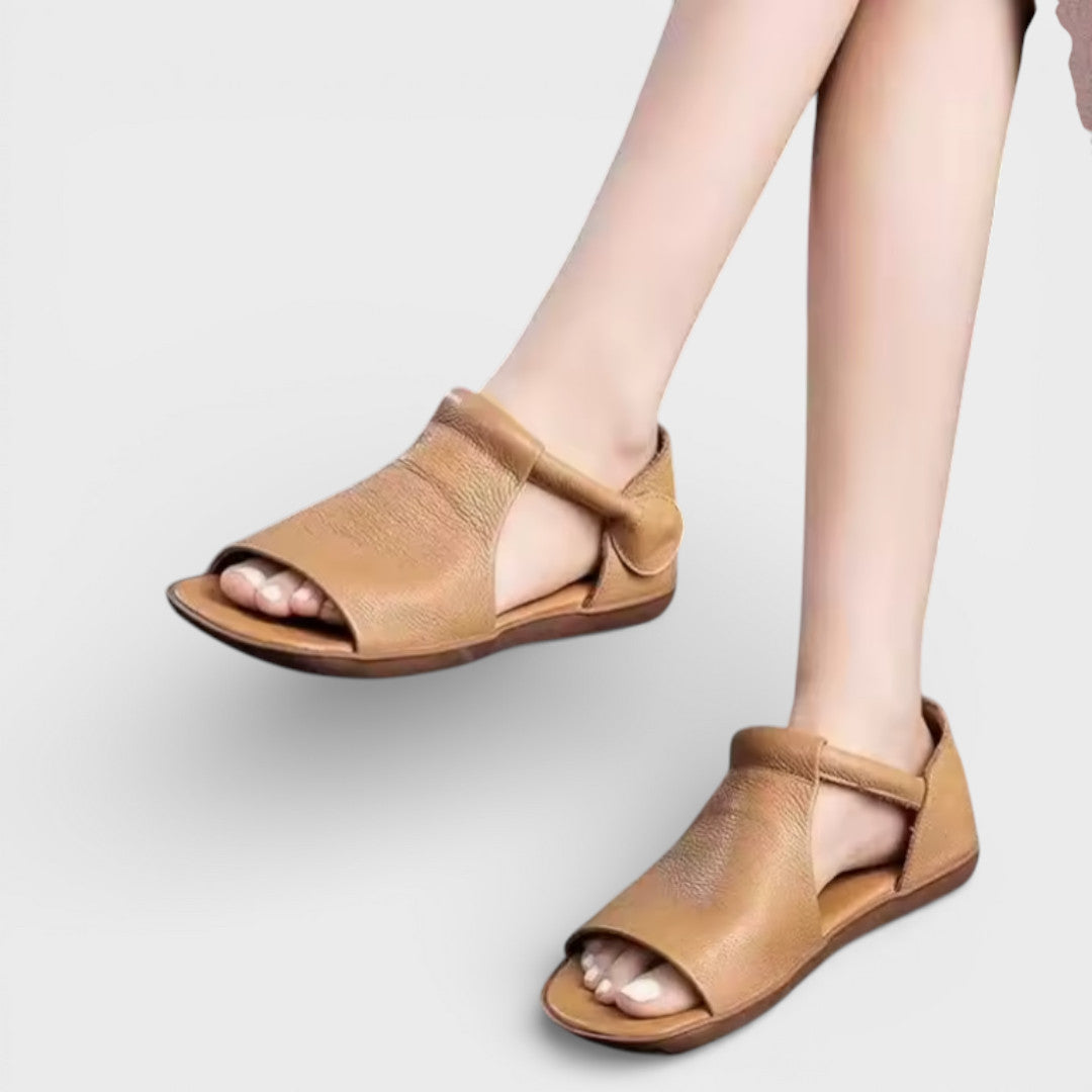 Retro Flat Sandals for Women
