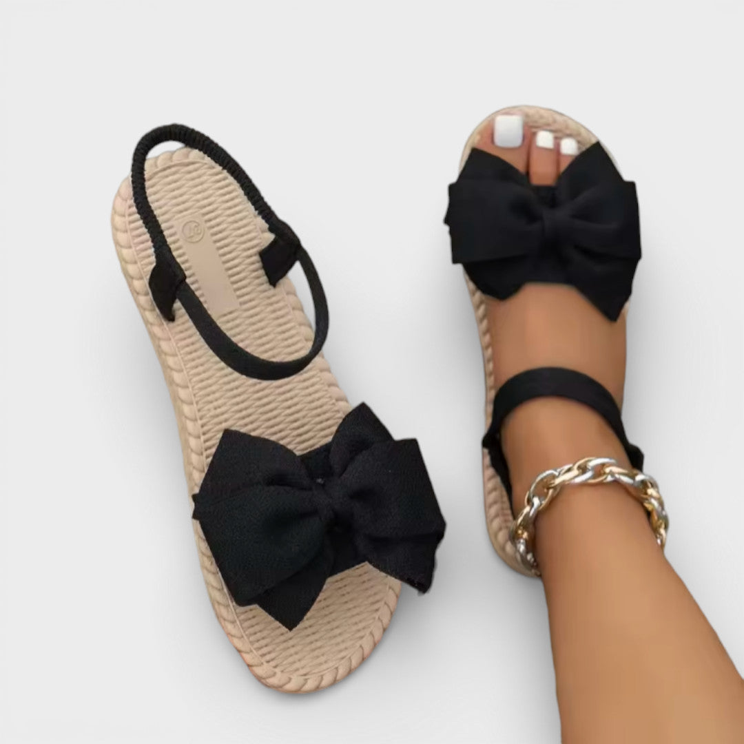 Women's Flat Bow Sandals