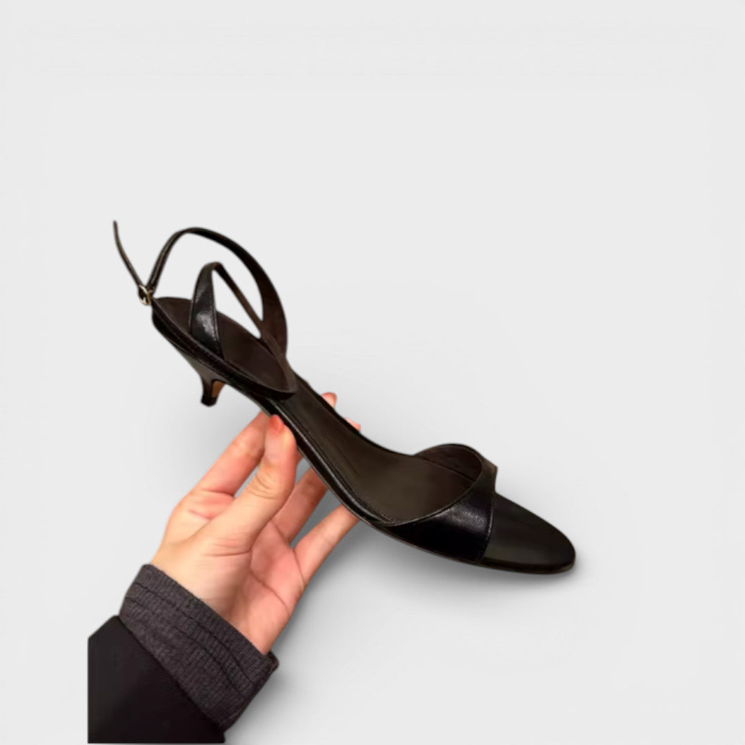 Women's Ankle Strap Kitten Heels