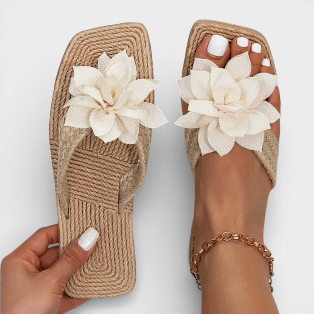 Women's Floral Platform Sandals