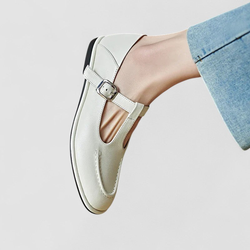 Camila – Mary Jane Orthopedic Shoes with Low Heel