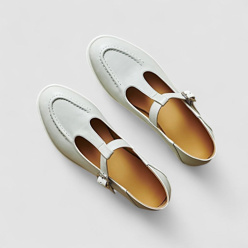 Camila – Mary Jane Orthopedic Shoes with Low Heel