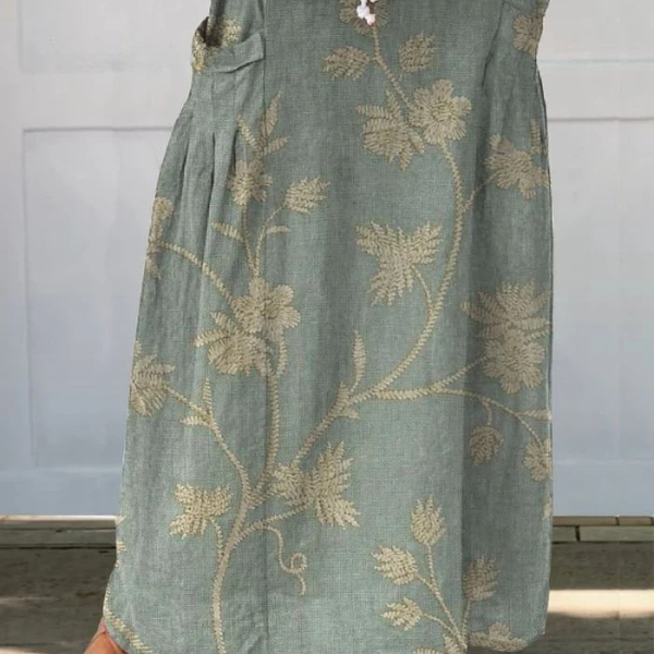 Light Printed Skirt