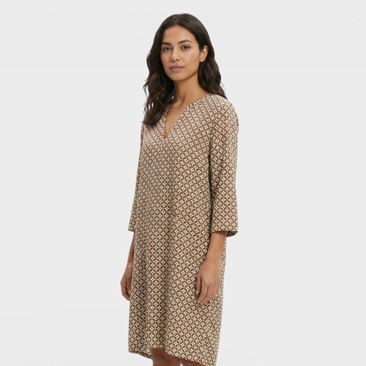 Vintage Mini Dress 3/4 Sleeve