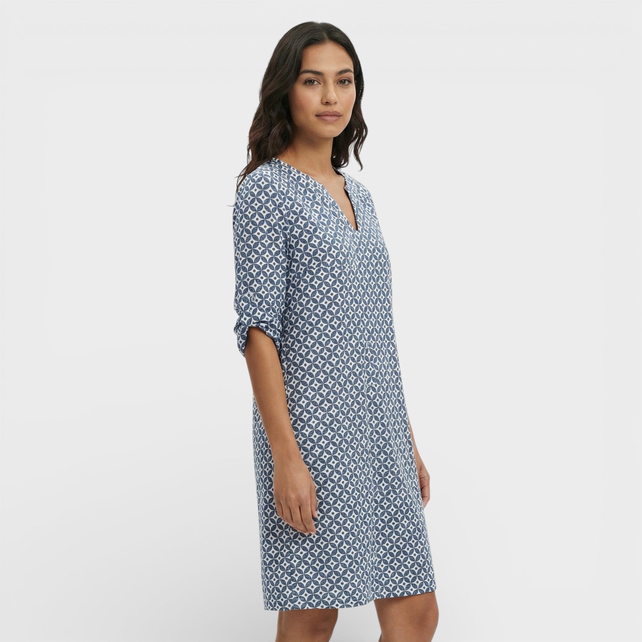 Vintage Mini Dress 3/4 Sleeve