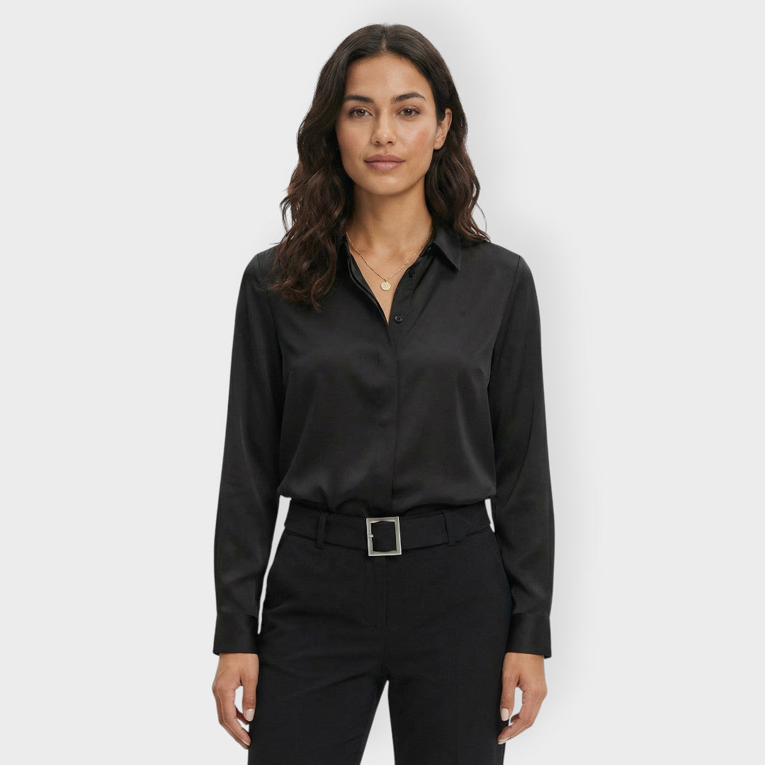 Elegant White Shirt for Women at Work