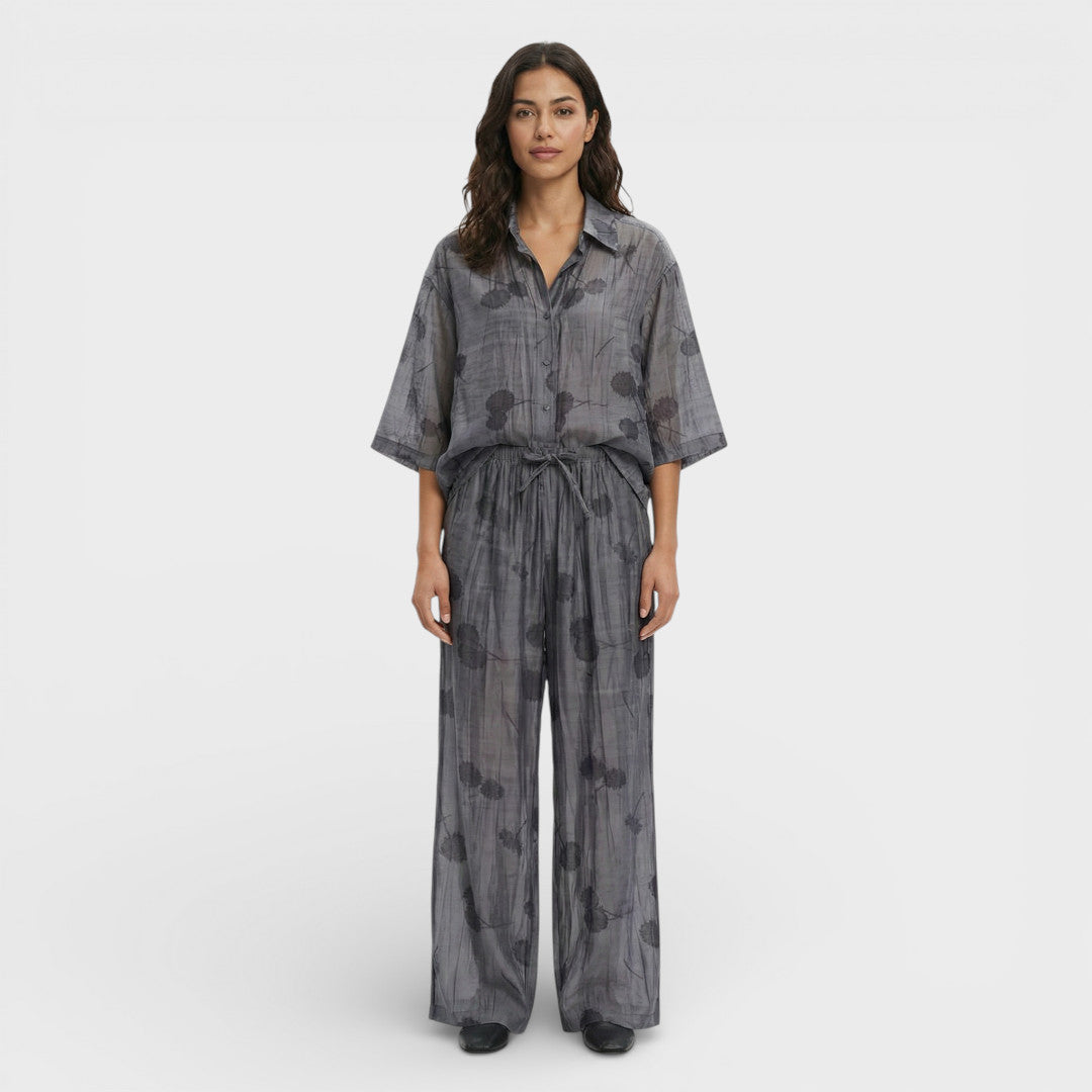 Elegant Jacquard Women's Set