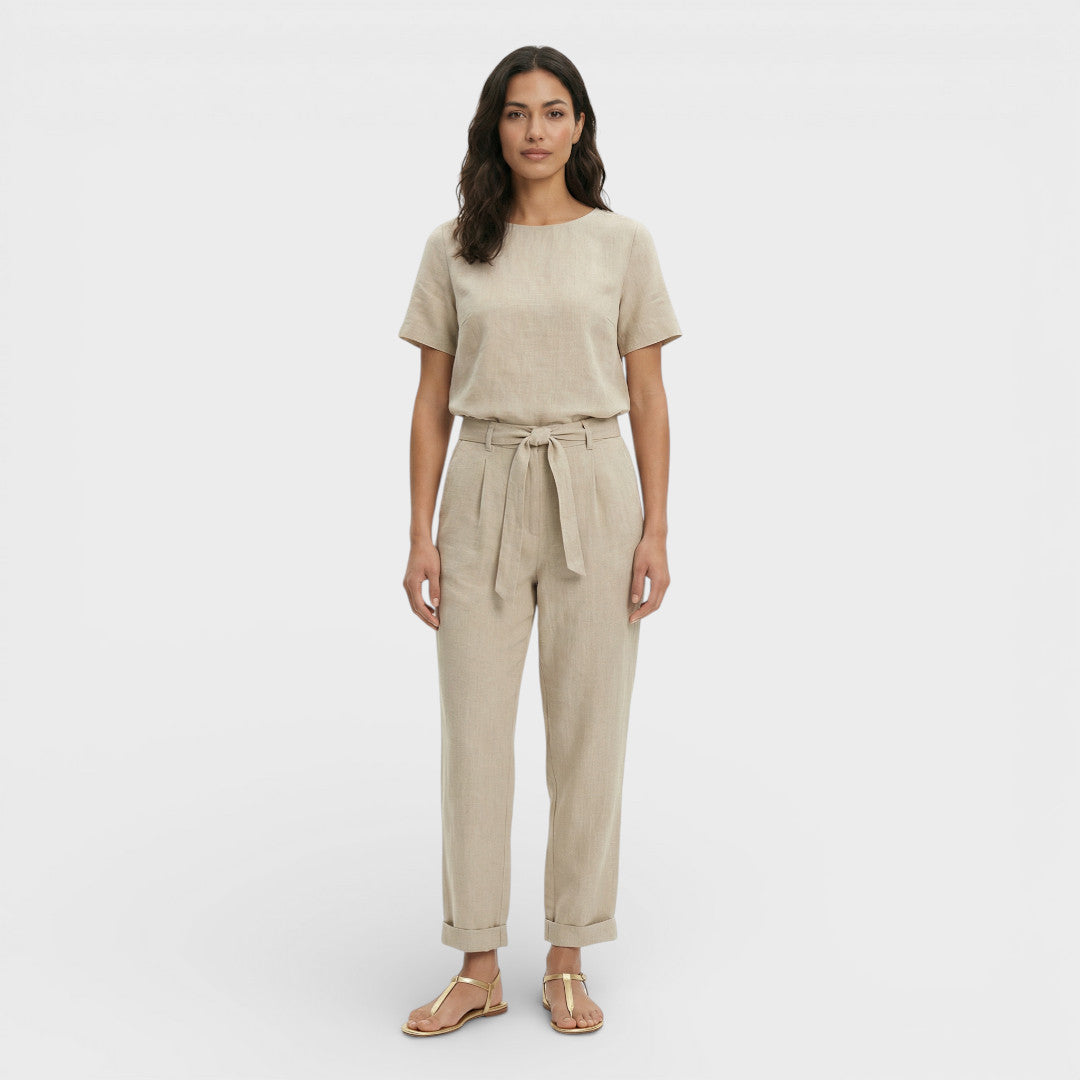 Women’s Set Top Pants with Bow