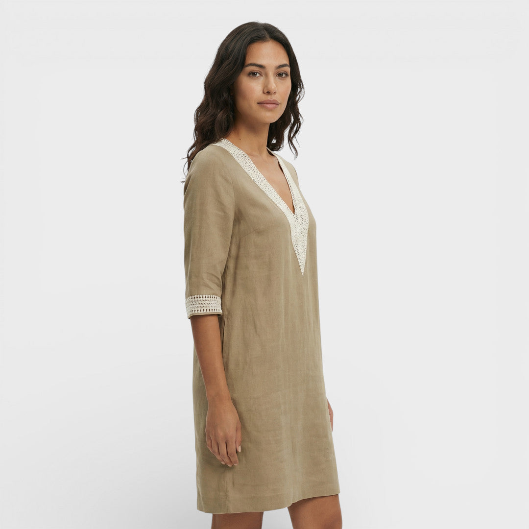 Elegant Lightweight Midi Dress for Women