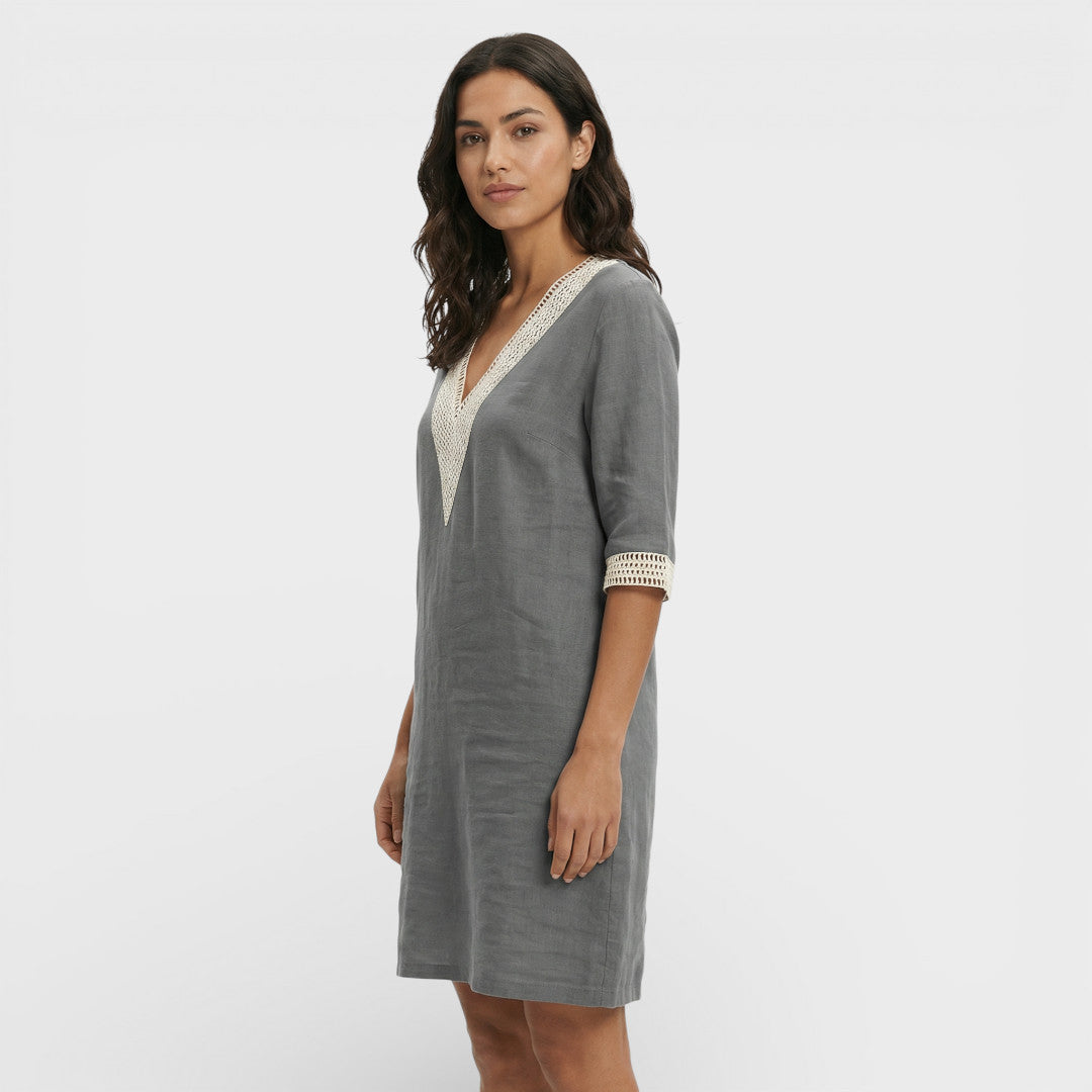 Elegant Lightweight Midi Dress for Women
