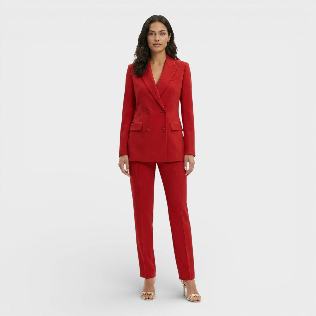 Elegant Stretch Suit Set for Women
