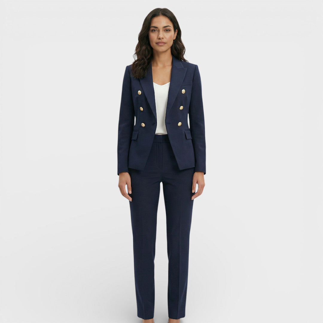 Double Breasted Suit Set for Women