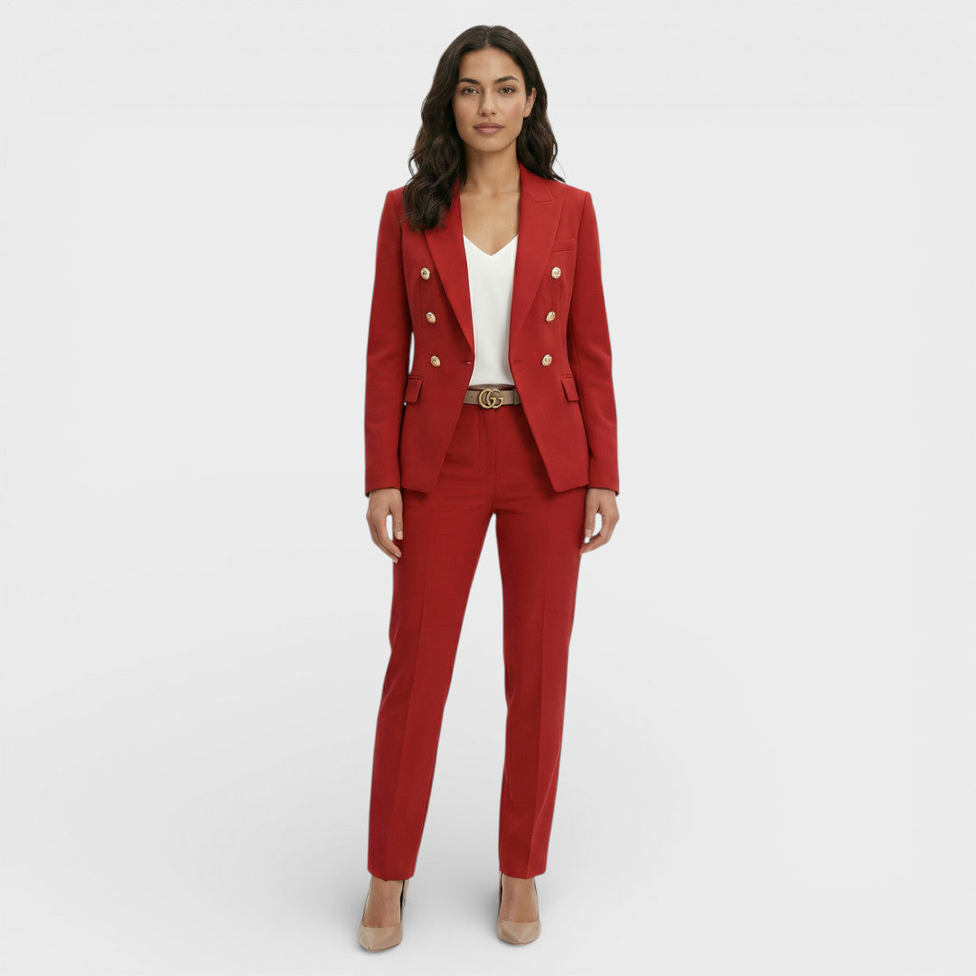 Double Breasted Suit Set for Women