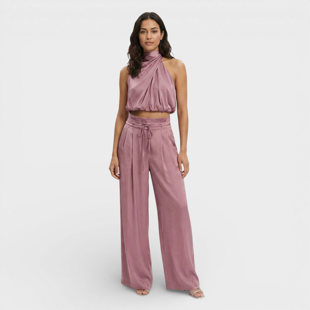 Long Jumpsuit Women Wide Pants