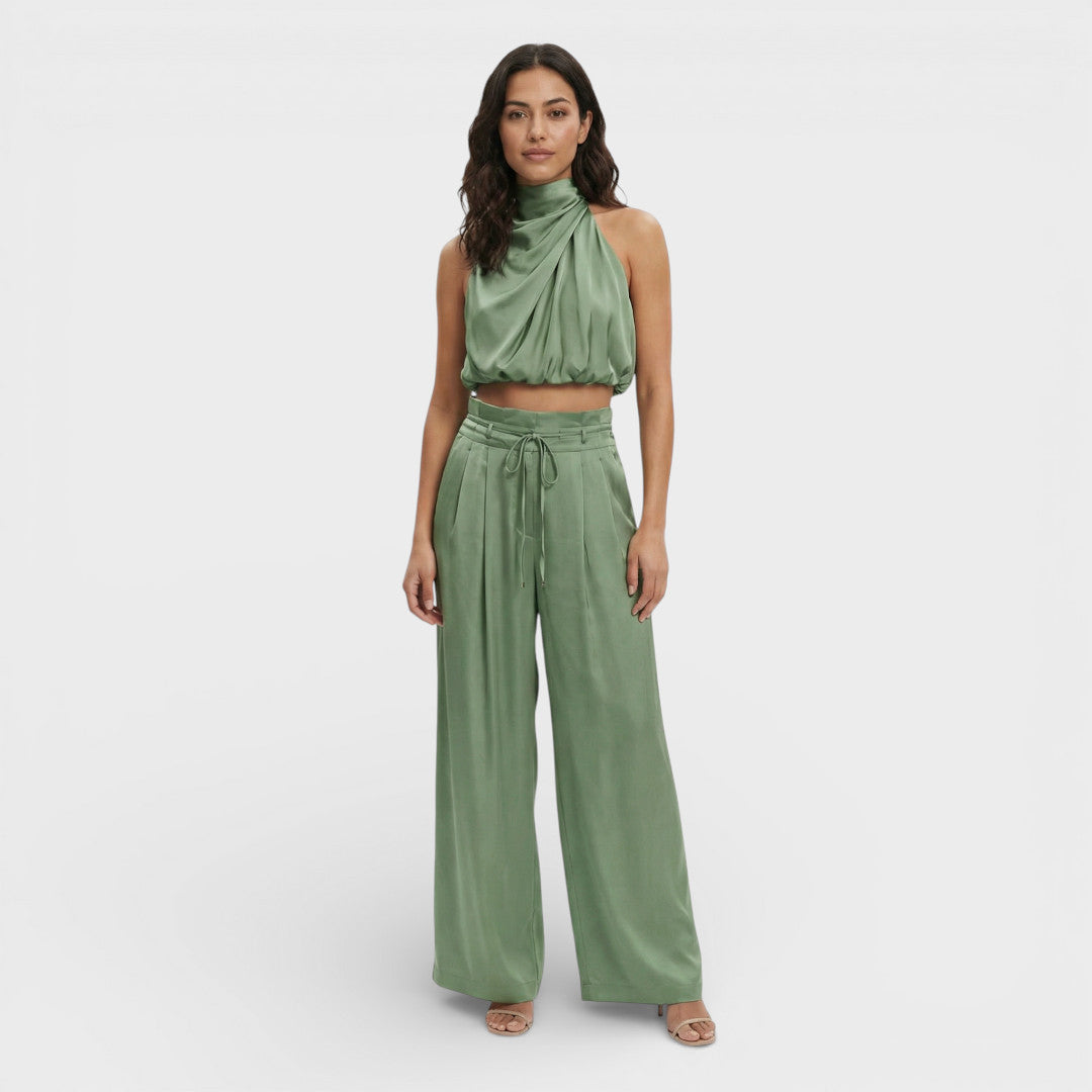 Long Jumpsuit Women Wide Pants