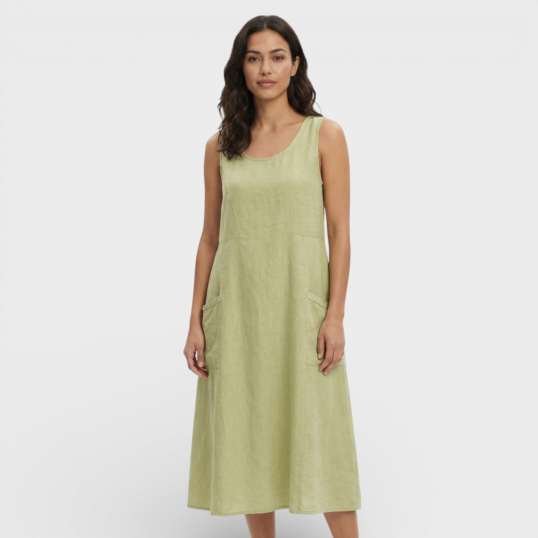 Lightweight Women's Solid Color Dress
