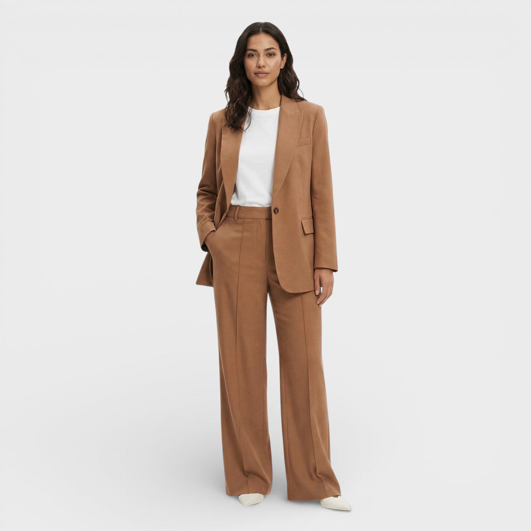 Oversized Tailored Set for Women with Pockets