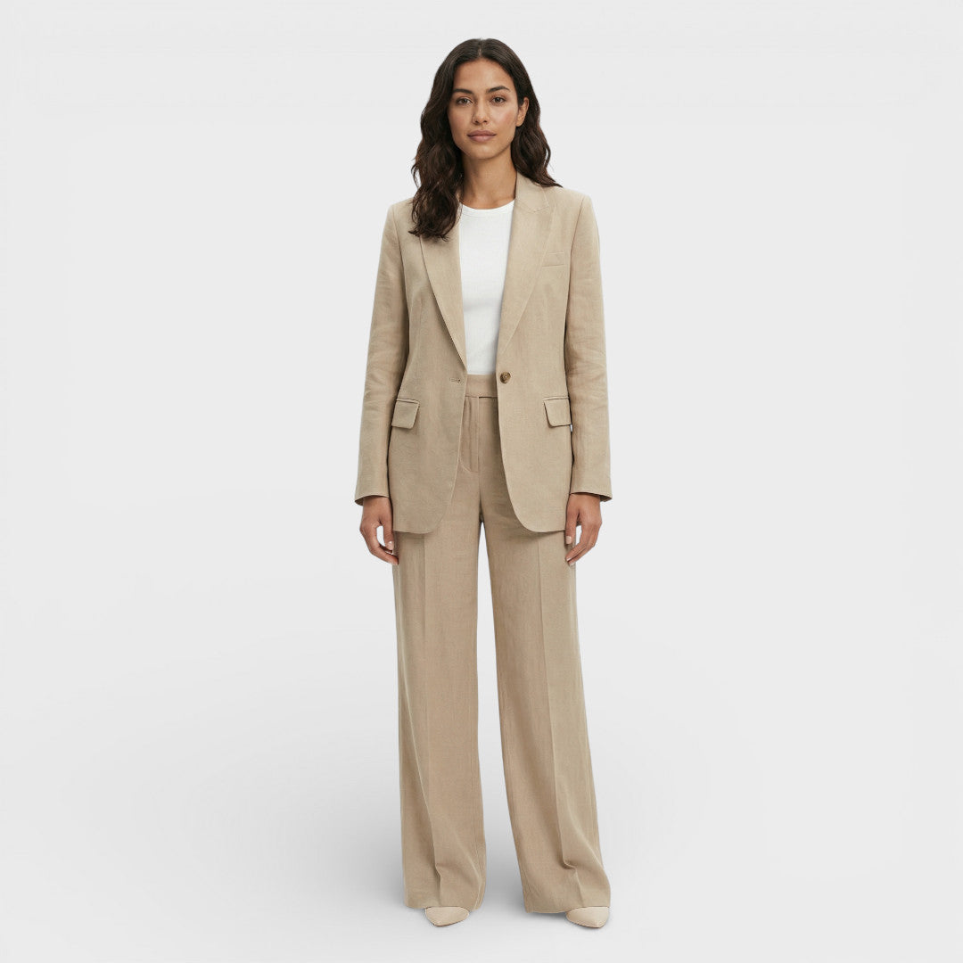 Oversized Tailored Set for Women with Pockets