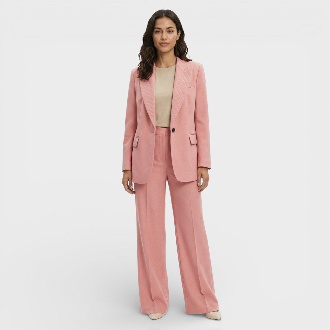 Oversized Tailored Set for Women with Pockets