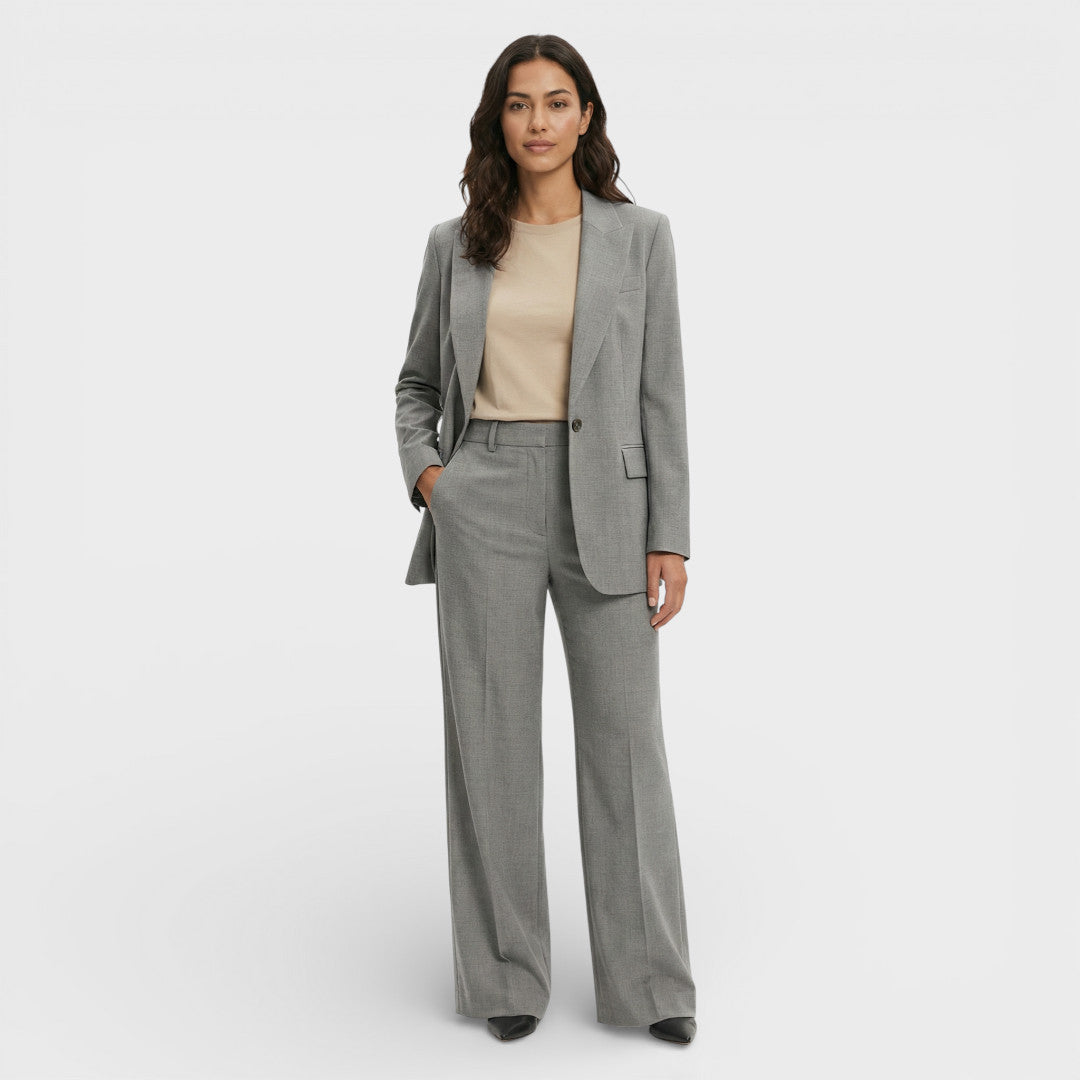 Oversized Tailored Set for Women with Pockets