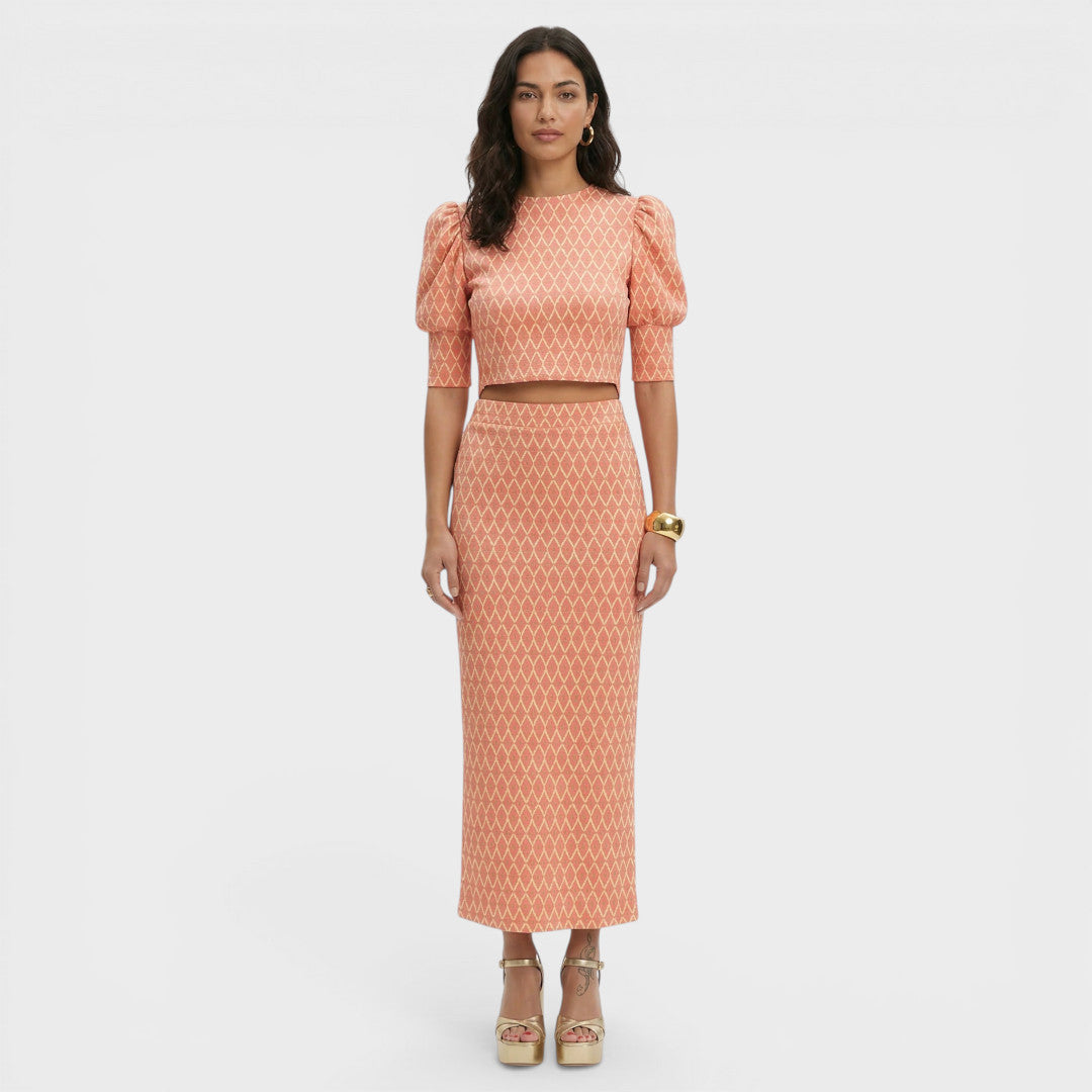 Two-Piece Set Women Open Back