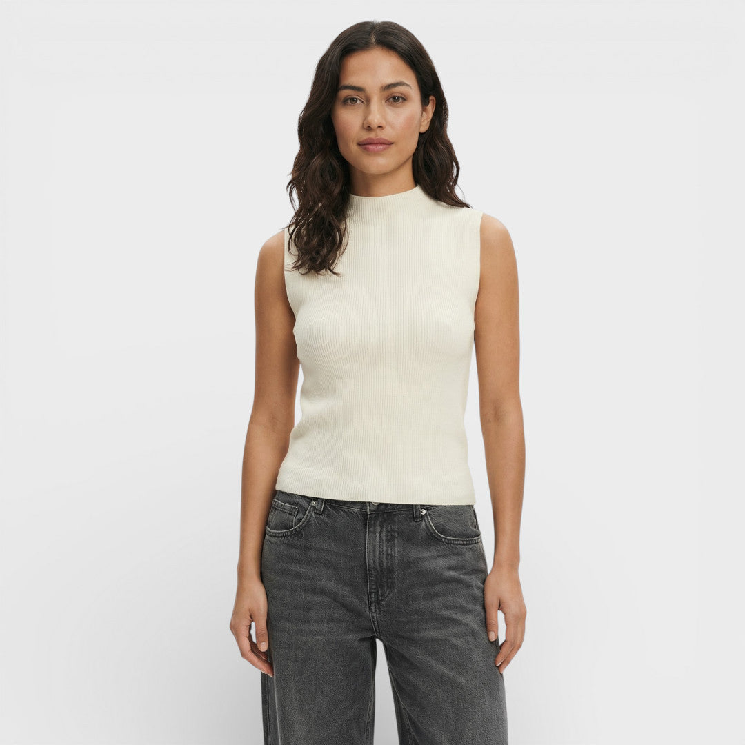 High Neck Women's Knit Vest