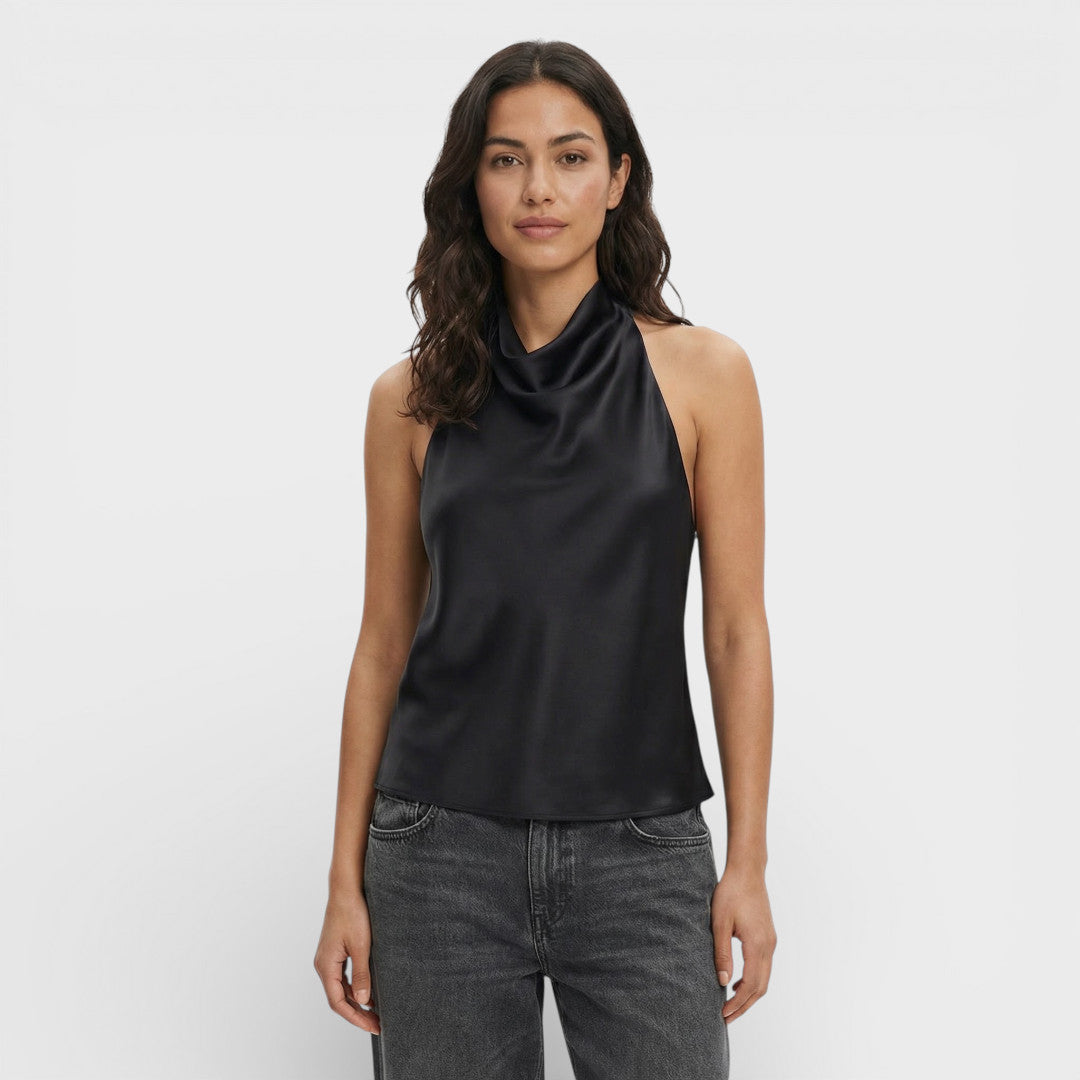 Top Halter Woman Backless