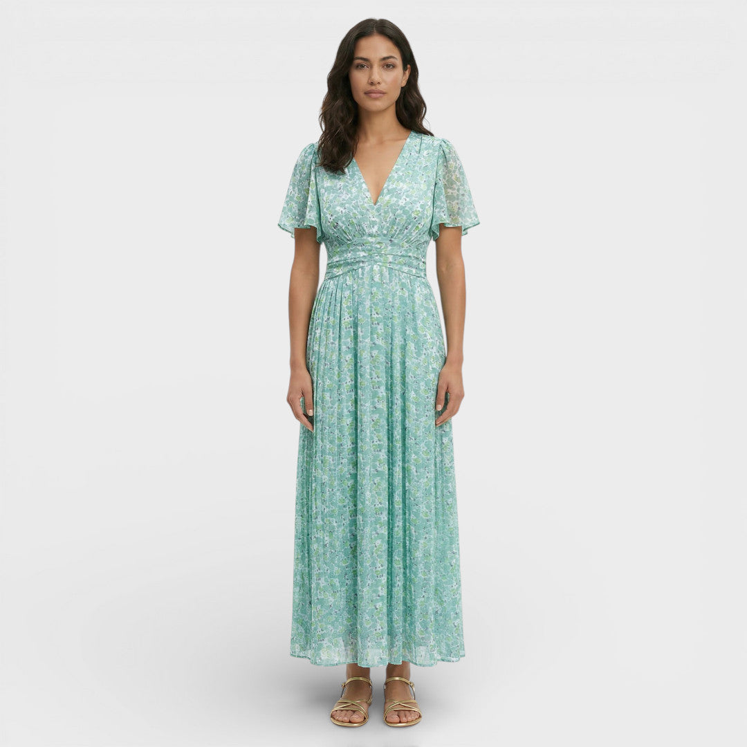 Elegant Long Floral Dress for Women