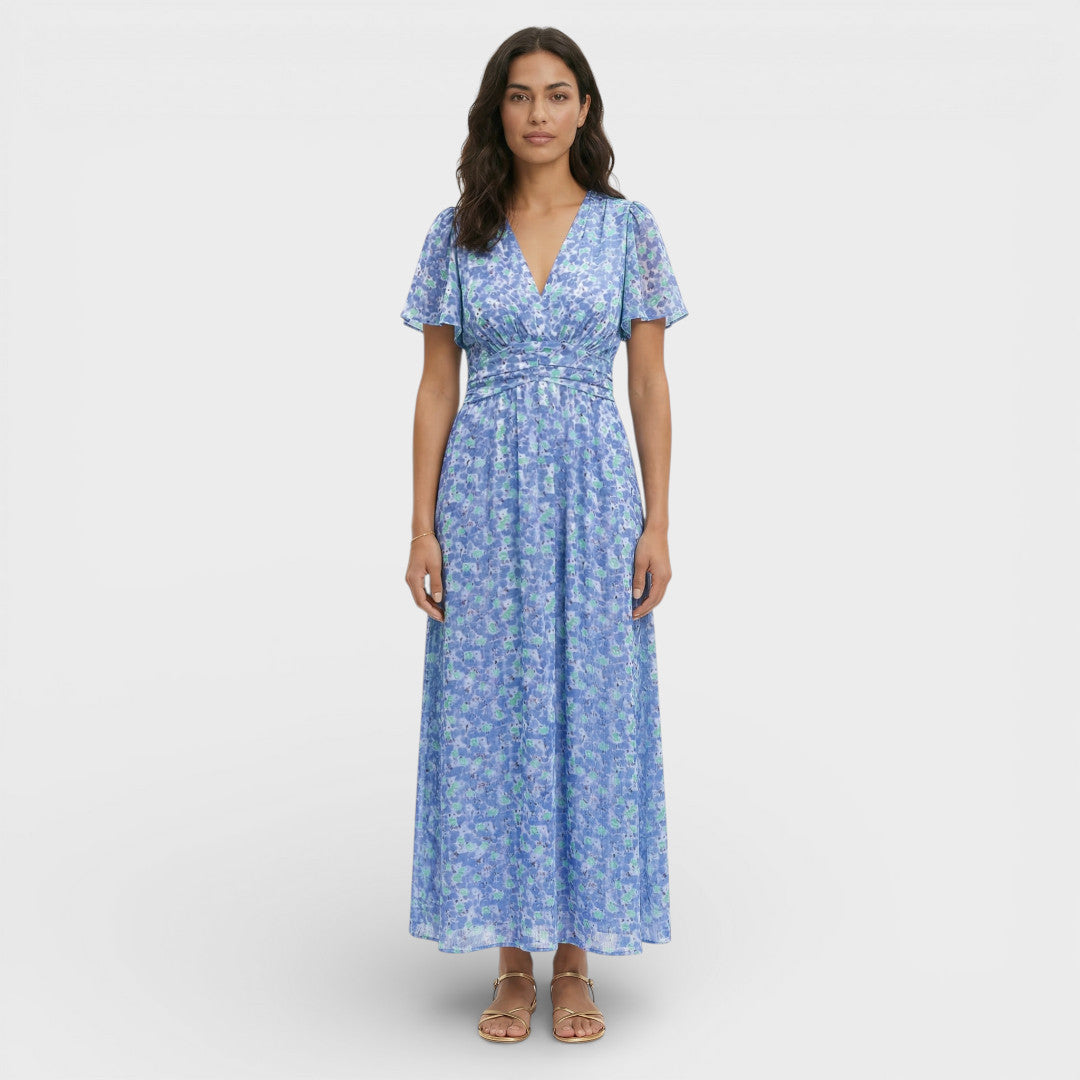 Elegant Long Floral Dress for Women