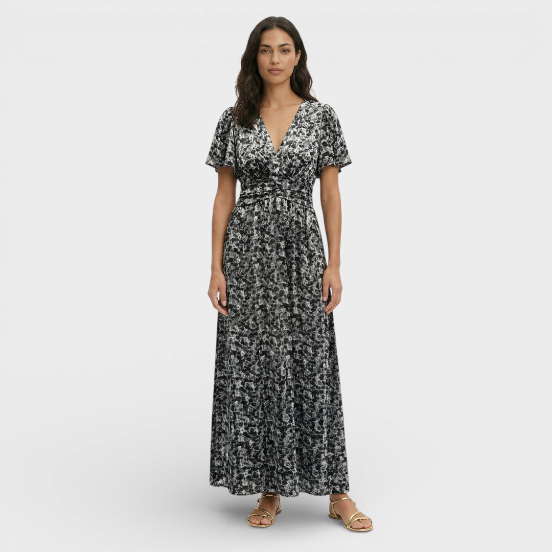 Elegant Long Floral Dress for Women