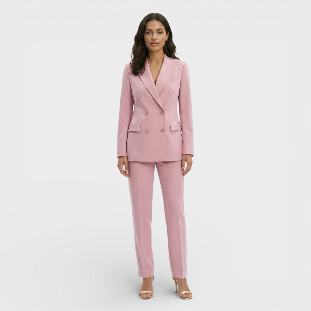 Elegant Stretch Suit Set for Women