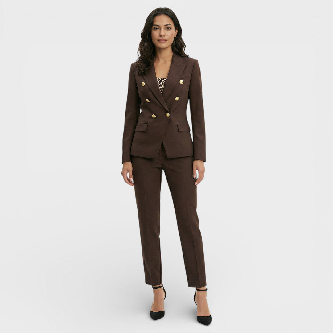 Double Breasted Suit Set for Women