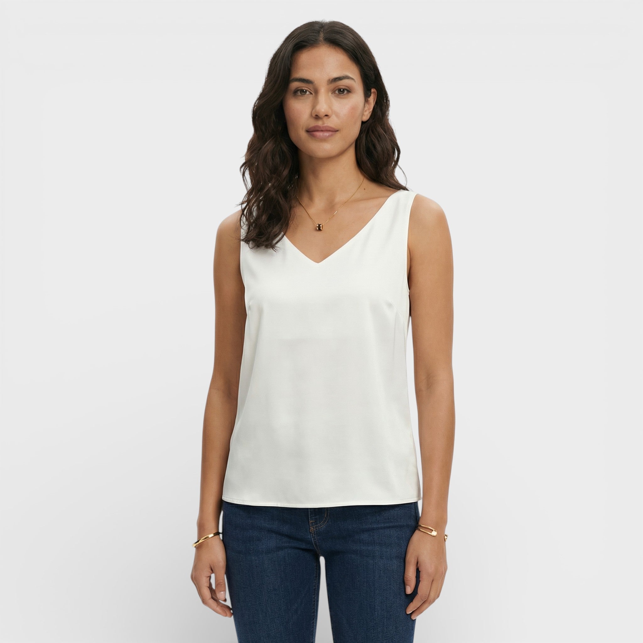 Elegant V-Neck Top for Women