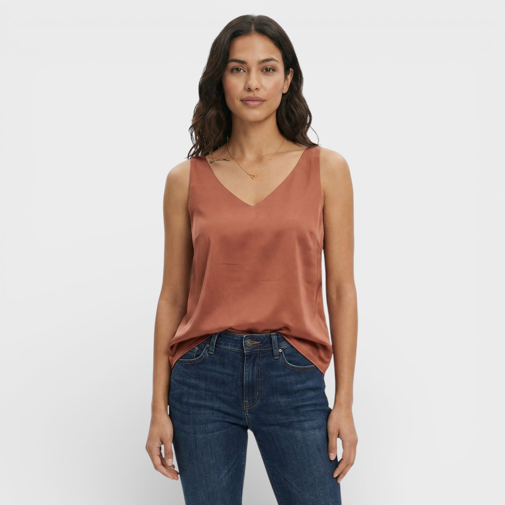 Elegant V-Neck Top for Women