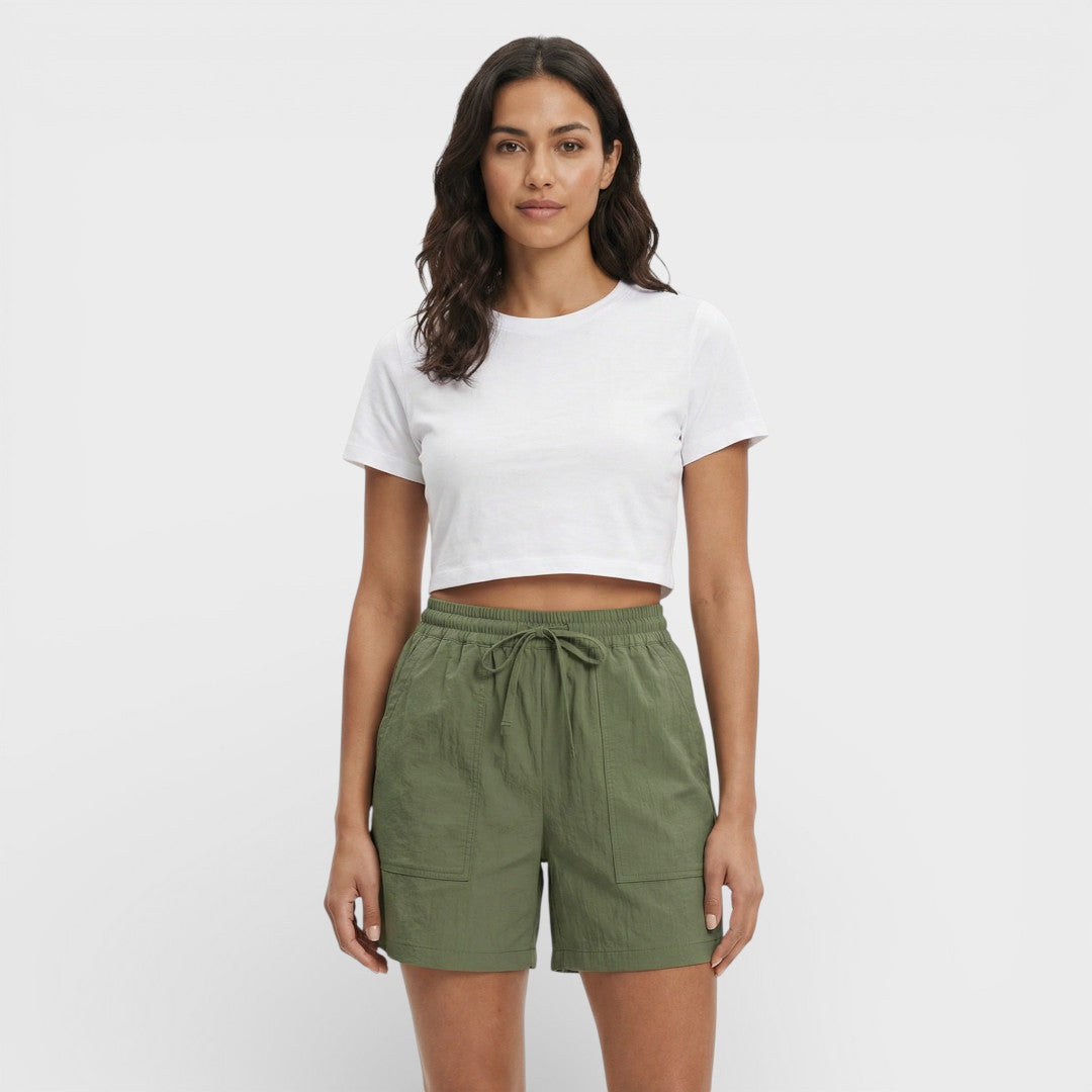 High-Waisted Loose Women's Shorts